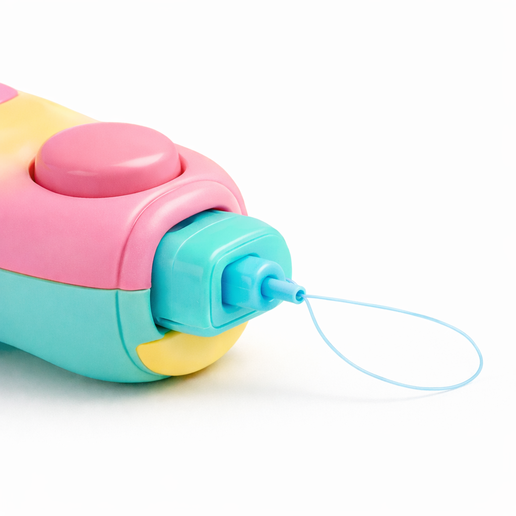 Close-up of adjustable loop mechanism